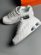 Nike shox r4 white